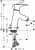 смеситель hansgrohe talis s 80 72013000 для раковины Купить Смеситель Hansgrohe Talis S 80 72013000 для раковины по низкой цене