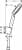 Душевой гарнитур Hansgrohe Crometta 1 jet 26567400