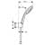 Душевой гарнитур Hansgrohe Croma 100 Vario Porter'S 27594000