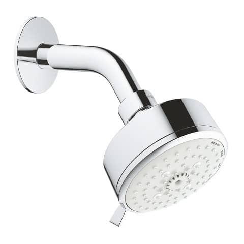 Купить Душ Grohe New Tempesta Cosmopolitan 100 27869001 верхний с душевым кронштейном по низкой цене
