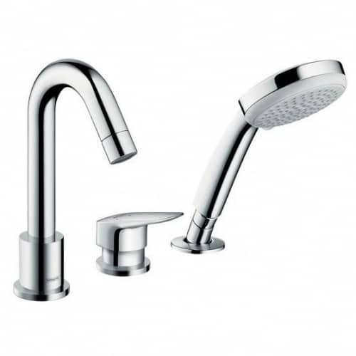 Купить Смеситель Hansgrohe Logis 71313000 на борт ванны по низкой цене