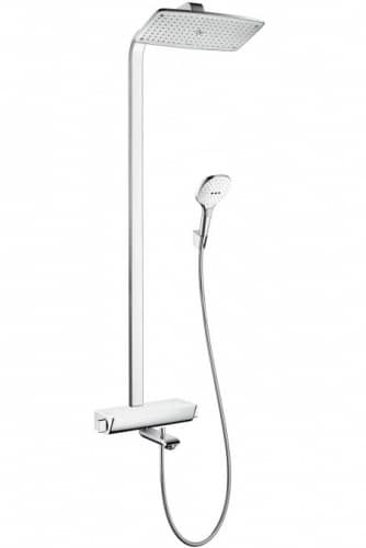 Душевой гарнитур Hansgrohe Raindance Select E 360 Showerpipe 27113400 белый