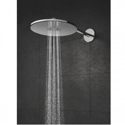 Купить Душ Grohe Rainshower 310 SmartActive 26475000 верхний с душевым кронштейном по низкой цене