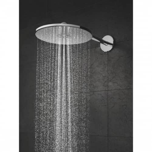 Купить Душ Grohe Rainshower 310 SmartActive 26475000 верхний с душевым кронштейном по низкой цене