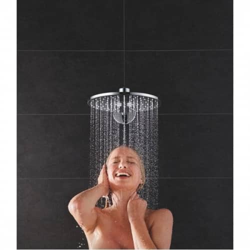 Купить Душ Grohe Rainshower 310 SmartActive 26475LS0 верхний с душевым кронштейном по низкой цене