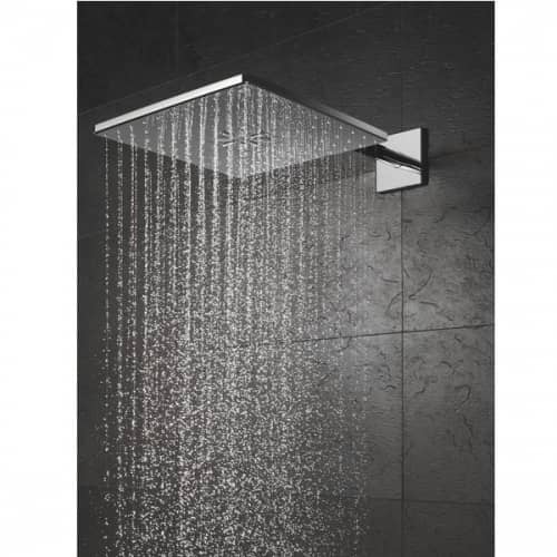 Купить Душ Grohe Rainshower 310 SmartActive Cube 26479000 верхний с душевым кронштейном по низкой цене