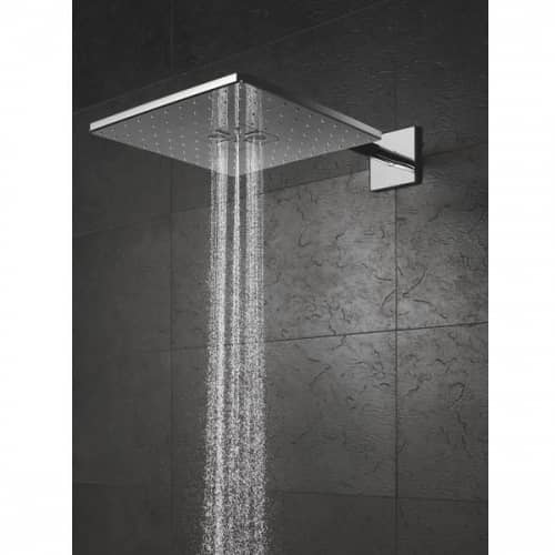 Купить Душ Grohe Rainshower 310 SmartActive Cube 26479000 верхний с душевым кронштейном по низкой цене