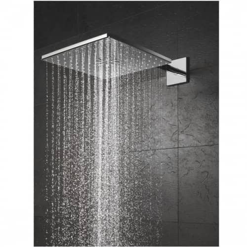 Купить Душ Grohe Rainshower 310 SmartActive Cube 26479000 верхний с душевым кронштейном по низкой цене
