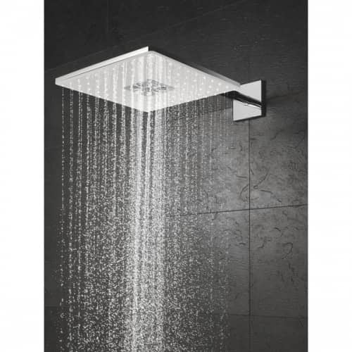 Купить Душ Grohe Rainshower 310 SmartActive Cube 26479LS0 верхний с душевым кронштейном по низкой цене