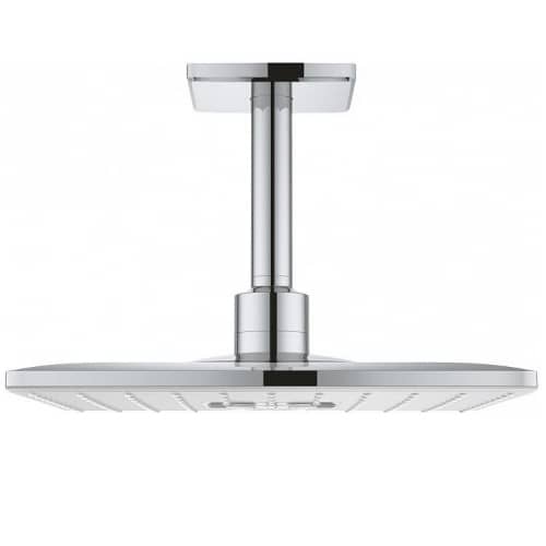 Купить Душ Grohe Rainshower 310 SmartActive Cube 26481LS0 верхний с душевым кронштейном по низкой цене