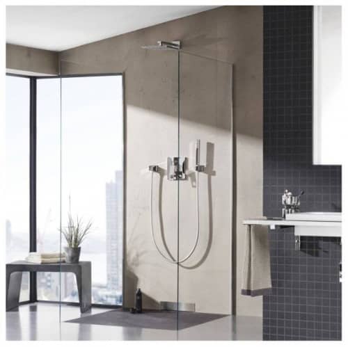 Купить Душ Grohe Rainshower Allure 26064000 верхний с душевым кронштейном по низкой цене