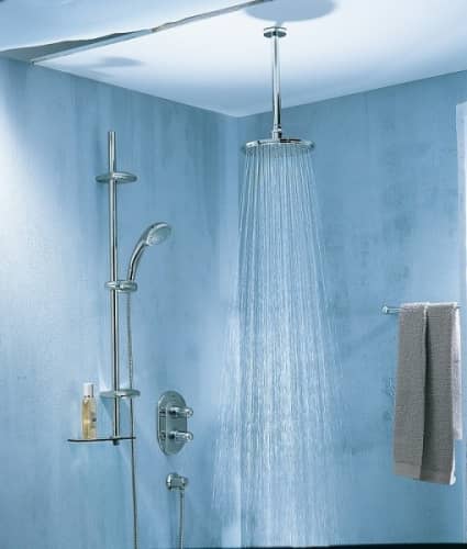 Купить Душ Grohe Rainshower Cosmopolitan 26053000 верхний с потолочным душевым кронштейном по низкой цене