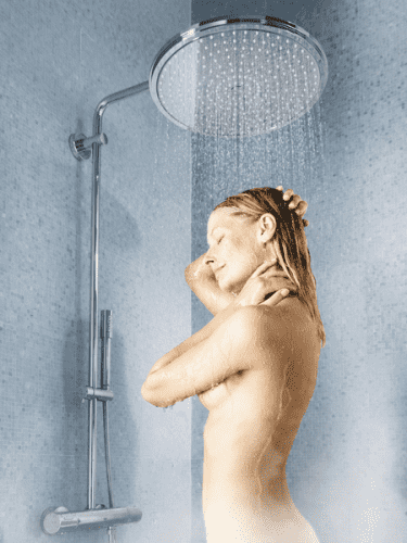 Купить Стойка Grohe Rainshower System 400 27174001 душевая с термостатом по низкой цене