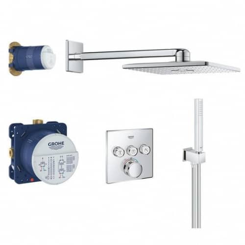 Душевой гарнитур Grohe Grohtherm SmartControl Perfect 34706000 с термостатом