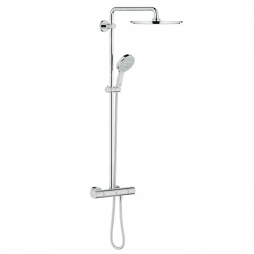 Купить Стойка Grohe Rainshower 27968000 душевая с термостатом по низкой цене