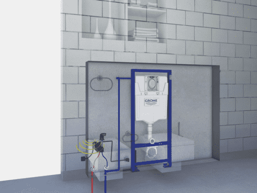 Купить Монтажный уголок Grohe Rapid SL 3855800M по низкой цене
