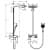 Душевой гарнитур Hansgrohe Raindance Select E 300 Showerpipe 27127000 с термостатом
