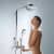 Душевой гарнитур Hansgrohe Raindance Select E 300 Showerpipe 27127000 с термостатом