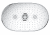 Купить Душ Grohe Rainshower 360 Duo 26254000 верхний с душевым кронштейном по низкой цене