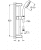 Душевой комплект Grohe New Tempesta 26162001 Душевой гарнитур Grohe New Tempesta 26162001