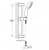 Душевой комплект Grohe New Tempesta 27645000 Душевой гарнитур Grohe New Tempesta 27645000
