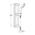 Душевой комплект Grohe New Tempesta 100 27853000 Душевой гарнитур Grohe New Tempesta 100 27853000