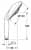 Купить Душ Grohe Rainshower Classic 28764000 ручной по низкой цене