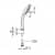 Душевая система Grohe Euphoria 110 Mono 27354000 Душевой гарнитур Grohe Euphoria 110 Mono 27354000