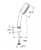 Душевая система Grohe New Tempesta Cosmopolitan 26084002 Душевой гарнитур Grohe New Tempesta Cosmopolitan 26084002
