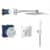 Душевая система Grohe Grohtherm SmartControl Perfect 34706000 с термостатом Душевой гарнитур Grohe Grohtherm SmartControl Perfect 34706000 с термостатом