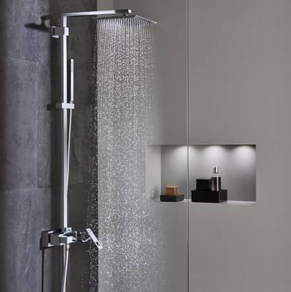 Купить Стойка Grohe Euphoria Cube 230 23147001 душевая по низкой цене