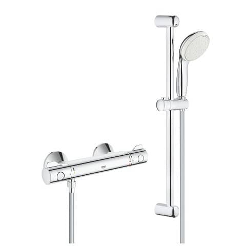Душевой гарнитур Grohe Grohtherm 800 34565001 со штангой 600 мм
