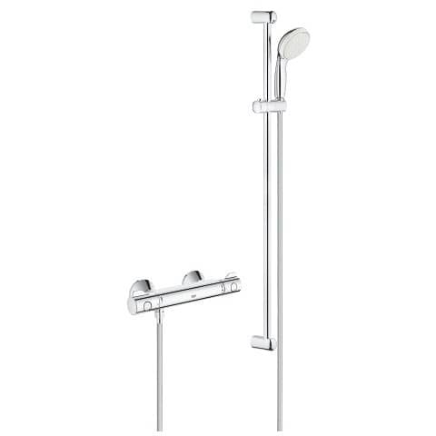 Душевой гарнитур Grohe Grohtherm 800 34566001 со штангой 900 мм