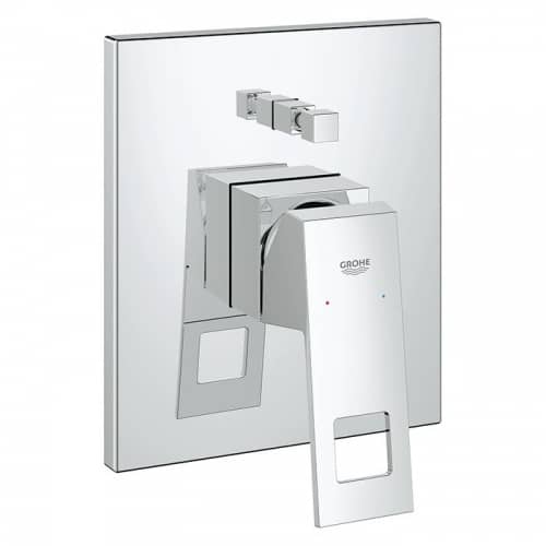 Купить Смеситель Grohe Eurocube для ванны, внешняя часть 19896000 по низкой цене
