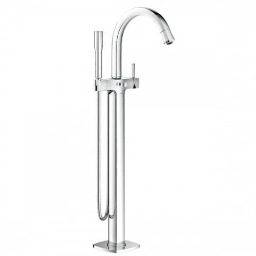 Купить Смеситель Grohe Grandera 23318000 на борт ванны напольный по низкой цене