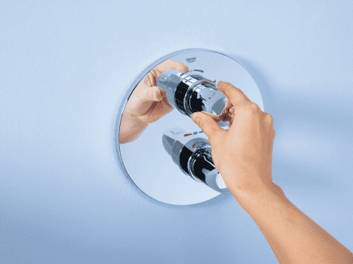 Купить Термостат Grohe Grohtherm 1000 New внешняя часть 19986000 по низкой цене