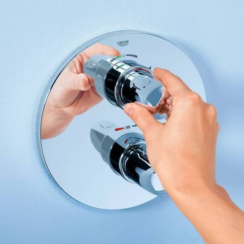 Купить Термостат Grohe Grohtherm 1000 New внешняя часть 19984000 по низкой цене