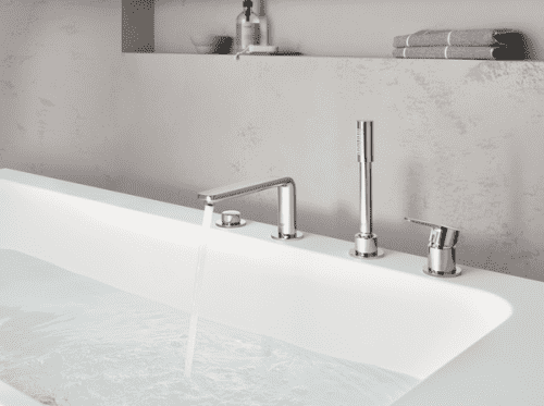 Купить Смеситель Grohe Lineare New 19577001 на борт ванны по низкой цене