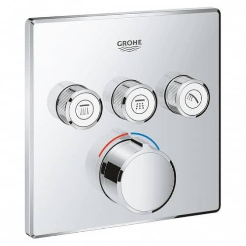 Купить Смеситель Grohe Grohtherm SmartControl для ванны и душа, внешняя часть 29149000 по низкой цене