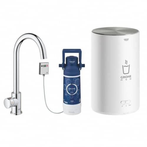 Купить Вентиль Grohe Red Mono New 30085001 для кухни с водонагревателем по низкой цене