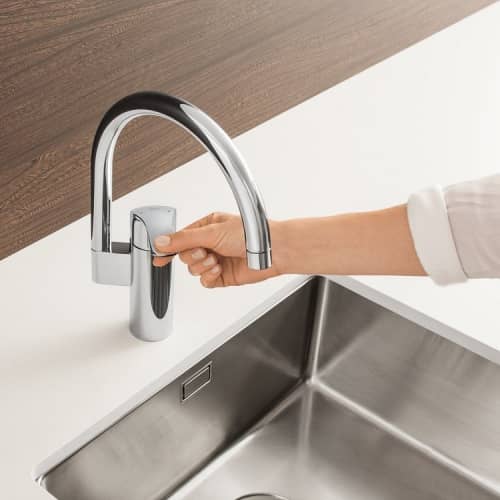 Купить Смеситель Grohe Eurosmart 33202002 для кухни по низкой цене