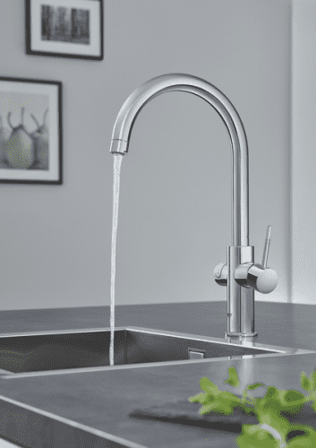 Купить Смеситель Grohe Red Duo New 30079001 для кухни с водонагревателем по низкой цене