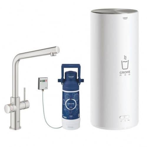 Купить Смеситель Grohe Red Duo New 30325DC1 для кухни с водонагревателем по низкой цене
