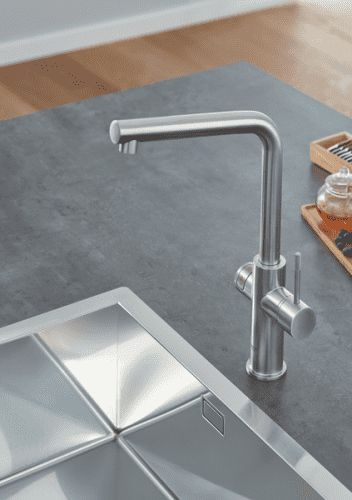 Купить Смеситель Grohe Red Duo New 30325DC1 для кухни с водонагревателем по низкой цене