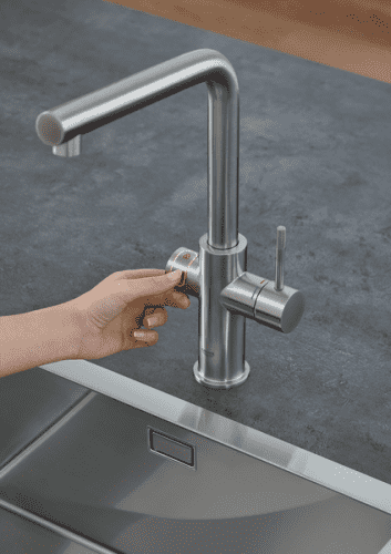 Купить Смеситель Grohe Red Duo New 30327DC1 для кухни с водонагревателем по низкой цене