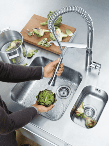 Купить Смеситель Grohe K7 32950000 для кухни профессиональный по низкой цене