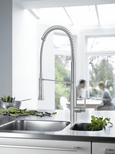 Купить Смеситель Grohe K7 32950DC0 для кухни суперсталь профессиональный по низкой цене