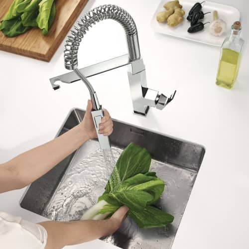 Купить Смеситель Grohe Eurocube 31395000 для кухни по низкой цене