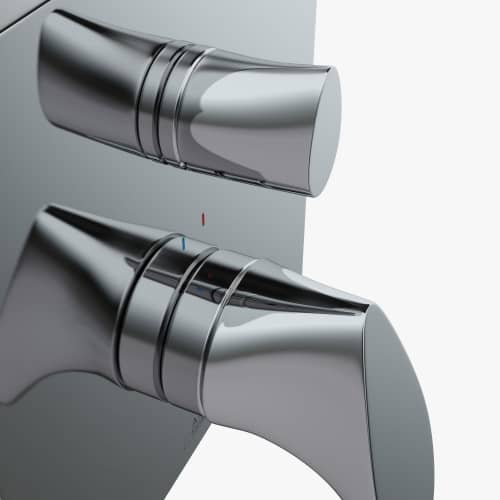 Купить Смеситель Hansgrohe Axor Starck Organic 12415000 для ванны встраиваемый без излива по низкой цене