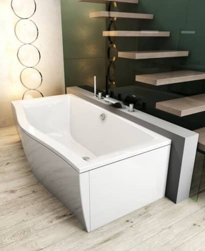 Купить Смеситель Ravak WF 025.00 для ванны каскадный врезной хром по низкой цене